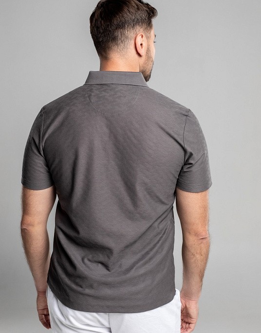 Pierre Cardin polo from the Future Flex collection in gray