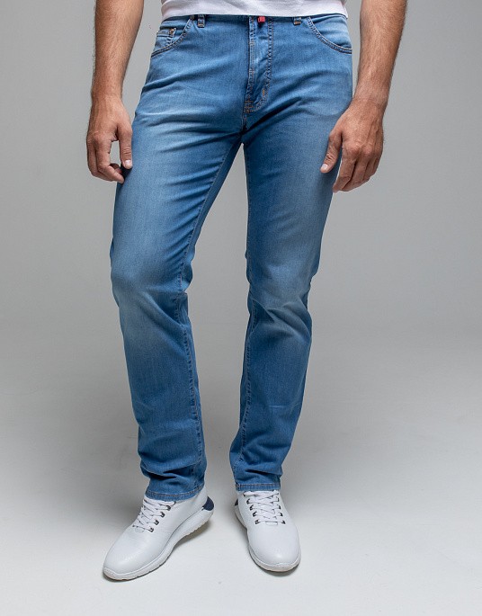 Blue jeans from the Premium Summer Denim collection by Pierre Cardin