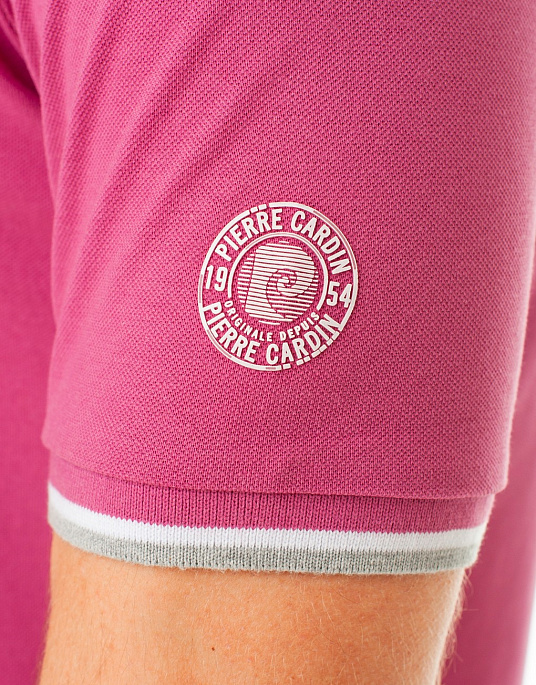 Pierre Cardin polo shirt from the Air Touch collection in pink