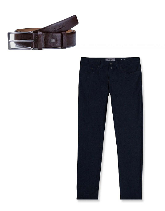 Gift set from Pierre Cardin pants/flats + belt
