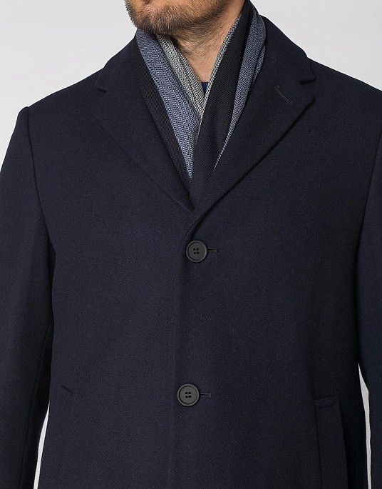 Pierre Cardin coat from Future Flex collection in blue