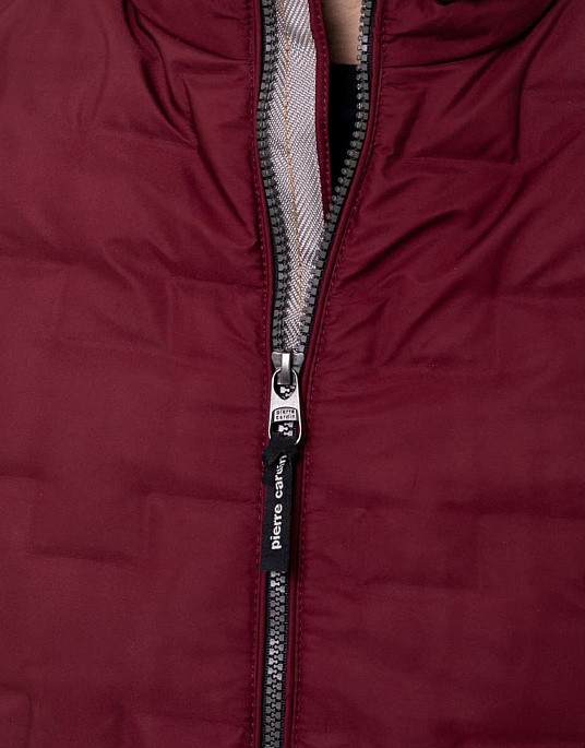 Куртка-пуховик Pierre Cardin  Ultra-Laght в красном цвете
