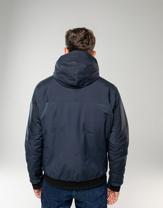 Куртка Pierre Cardin із колекції Future Flex в темно-синьому кольорі