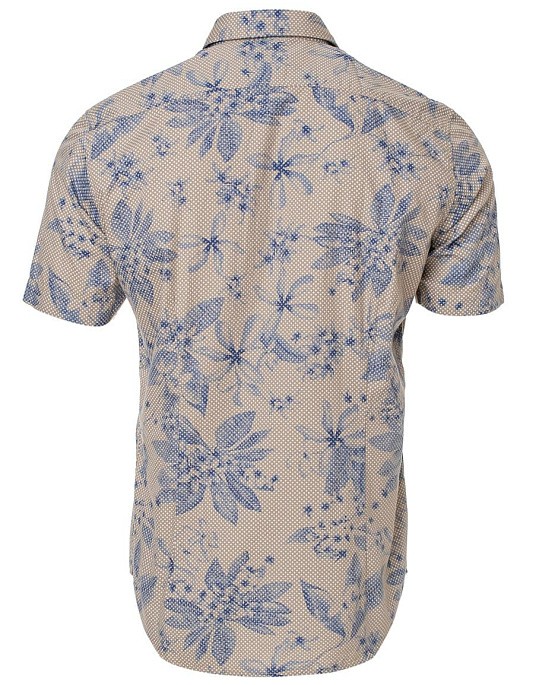 Рубашка Pierre Cardin  в бежевом цвете