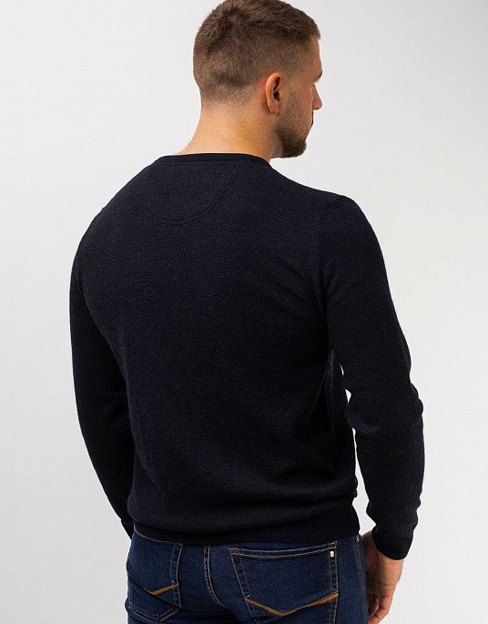 Pierre Cardin pullover from the Voyage collection in navy blue