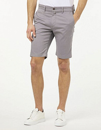 Pierre Cardin shorts with slant pockets in beige
