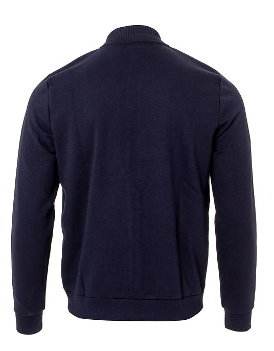 Pierre Cardin zip sweater from Le Bleu collection in navy blue with zip