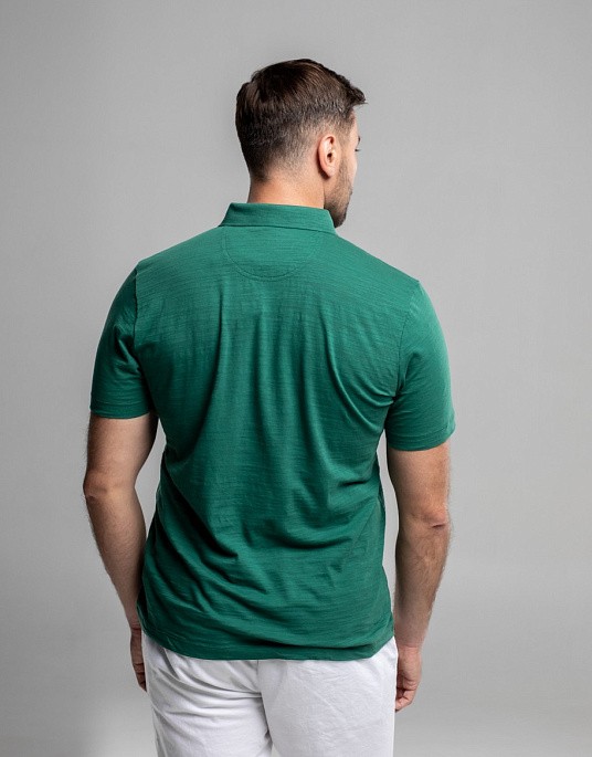 Polo Pierre Cardin from the Future Flex collection in green