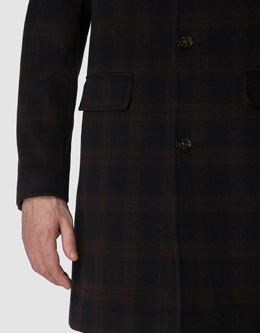 Пальто Pierre Cardin в коричневому кольорі