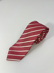 Pierre Cardin red striped tie