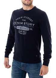 Pierre Cardin pullover from the Denim Academy collection in blue