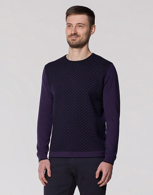 Pierre Cardin pullover from the Royal Blend series in purple