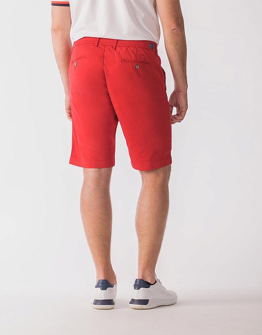 Bermuda shorts Pierre Cardin from the Future Flex collection in red