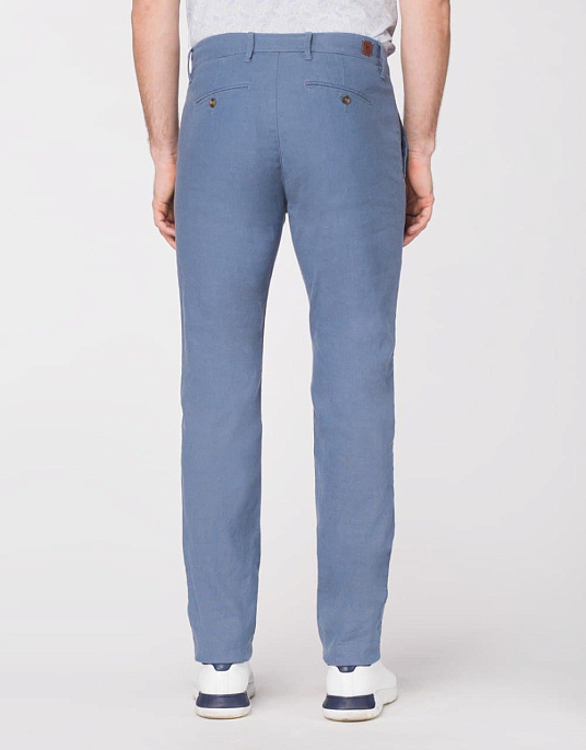 Pierre Cardin flat trousers in blue