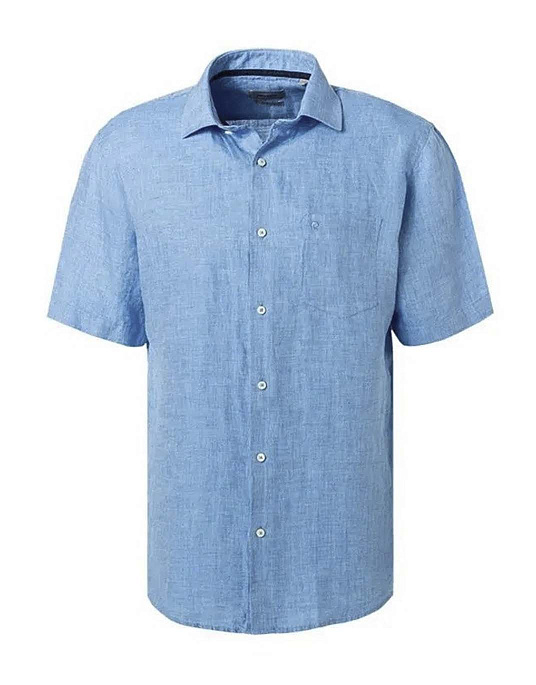 Pierre Cardin short sleeve linen shirt