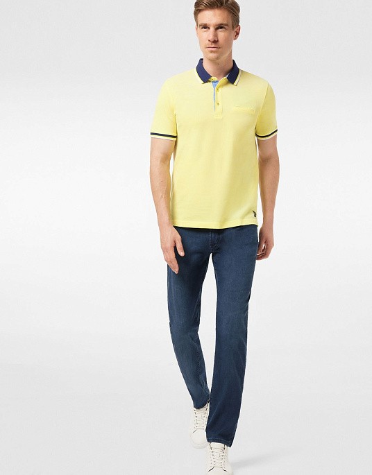 Pierre Cardin Polo from the Air Touch collection in yellow