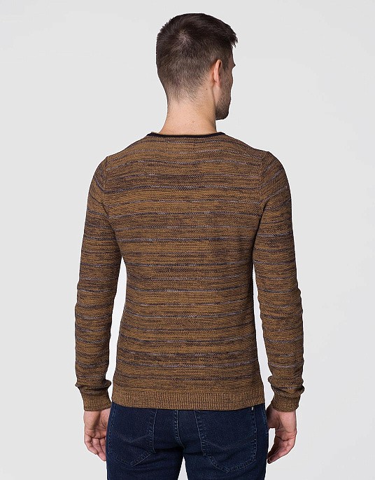 Пуловер Pierre Cardin із серії Denim Story у коричневому кольорі