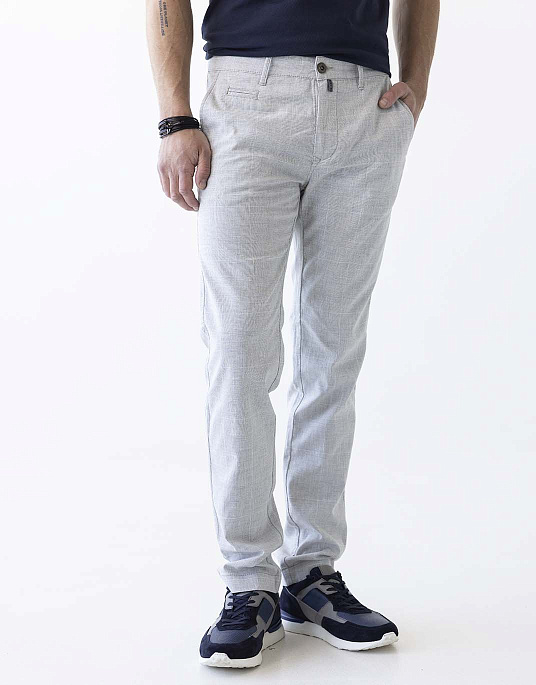 Pierre Cardin wide-leg trousers in beige color