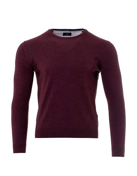 Pierre Cardin Royal Blend pullover in burgundy