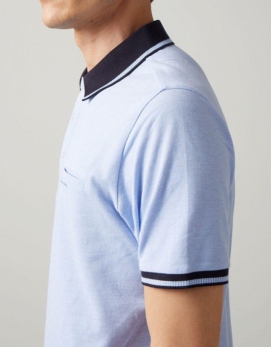 Pierre Cardin Polo from the Future Flex collection in blue