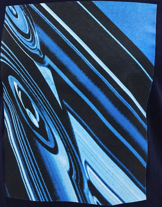 Чоловіча футболка в синьому кольорі від Pierre Cardin