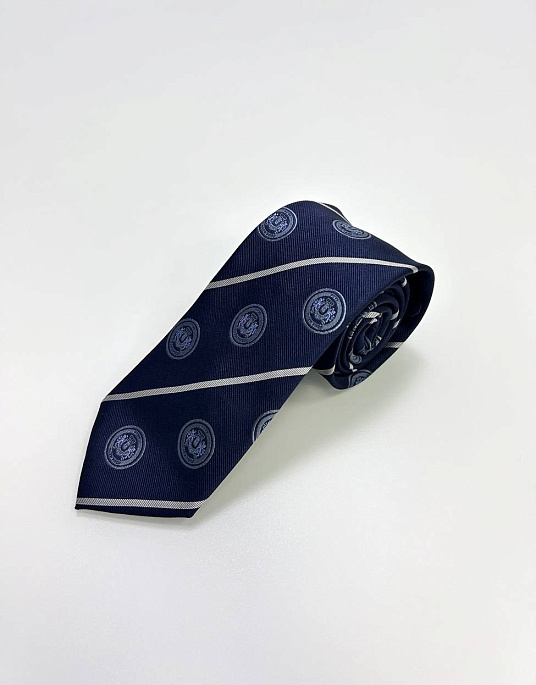 Hugo Boss blue tie with logo