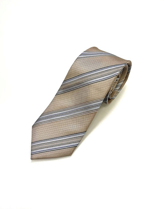 Otto Kern gold-tone striped tie