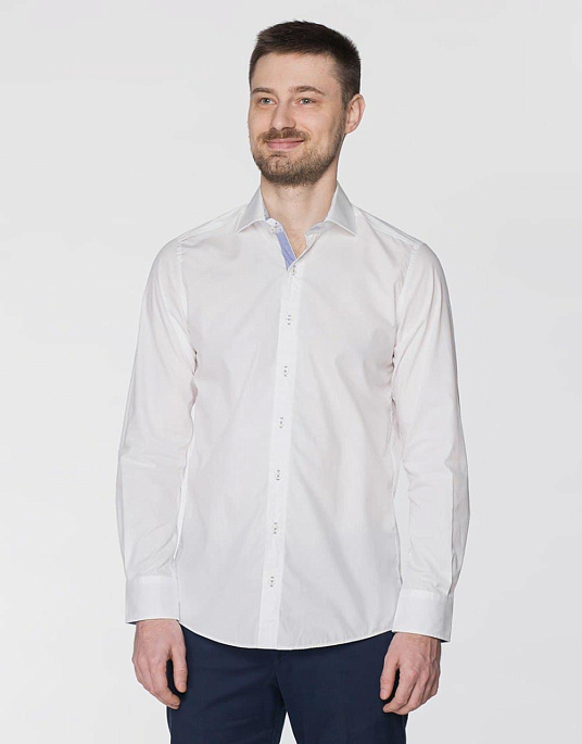 Рубашка Pierre Cardin  в белом цвете