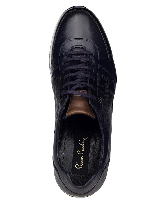 Кросівки Pierre Cardin темно-сині з коричневими вставками