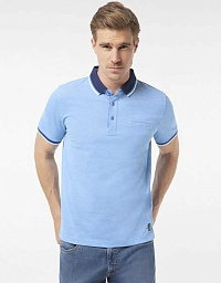 Pierre Cardin polo shirt from the Air Touch collection in blue