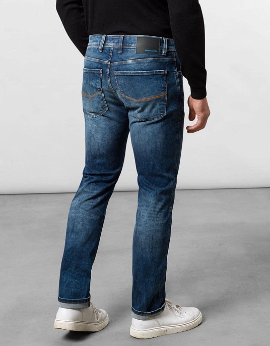 Pierre Cardin jeans from the Future Flex collection in distressed blue