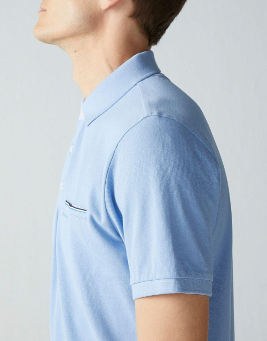 Pierre Cardin Polo from the Future Flex collection in blue