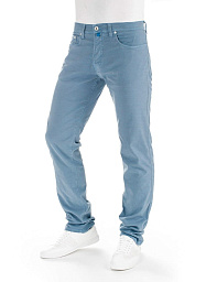 Pierre Cardin flared trousers from the Future Flex collection in blue