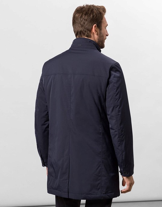 Jacket by Pierre Cardin from the Future Flex series in a restrained style in blue tint