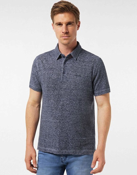 Pierre Cardin polo shirt from Future Flex collection in gray