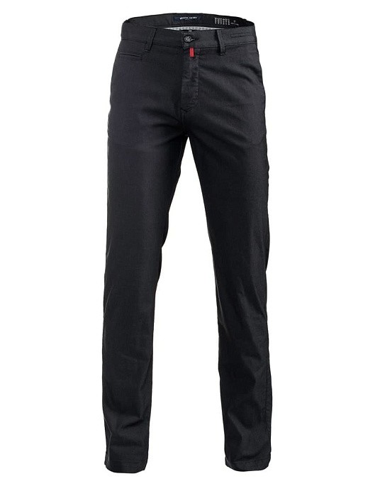 Pierre Cardin flat trousers from the Voyage series in dark gray