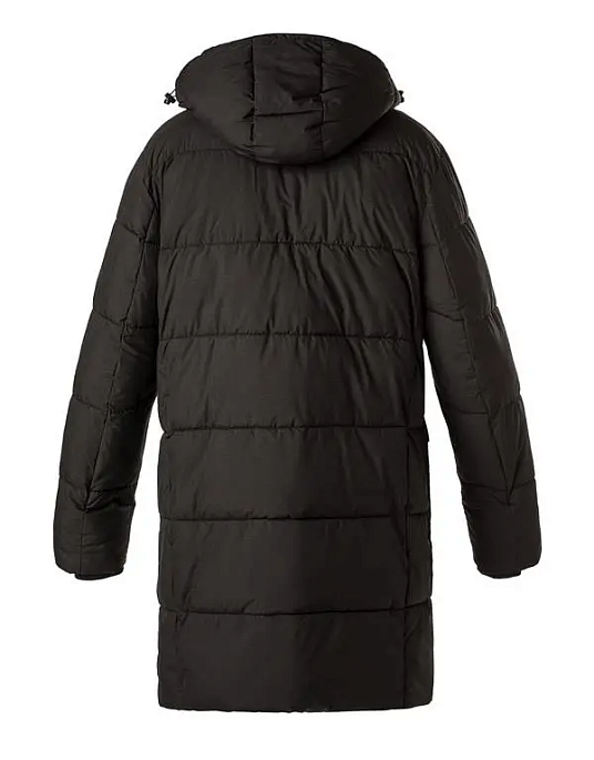 Pierre Cardin parka jacket with a hood in black