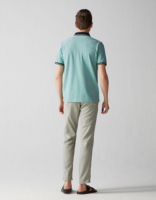 Pierre Cardin polo shirt from the Future Flex collection in light green