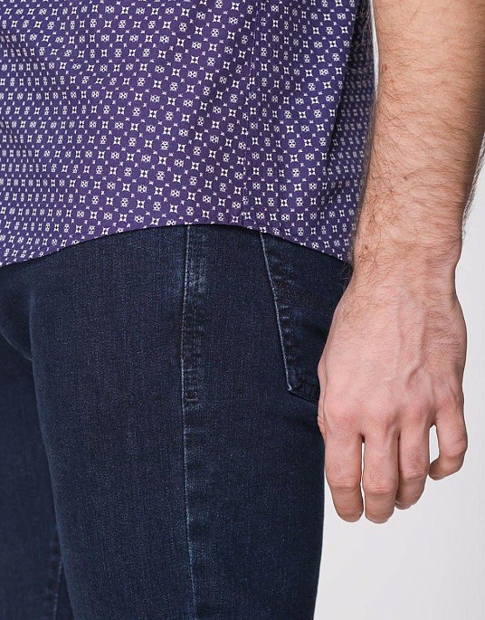 Pierre Cardin short sleeve shirt in purple