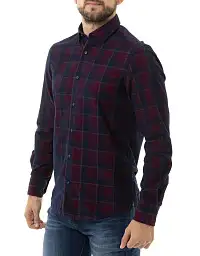 Pierre Cardin shirt from Denim Academy collection in red check