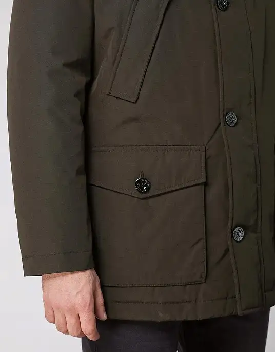 Denim Academy men's parka jacket by Pierre Cardin