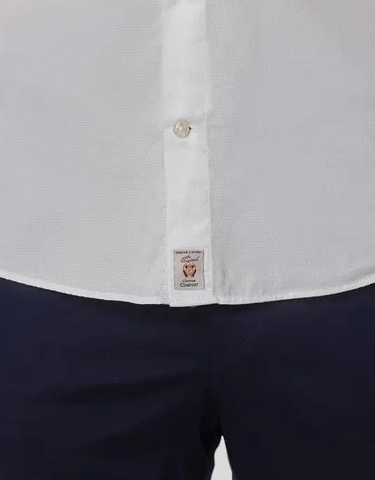 Сорочка Pierre Cardin із серії Cotton Comfort у білому кольорі