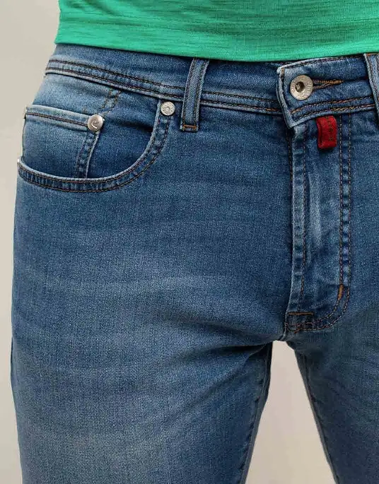 Джинси Pierre Cardin із колекції Premium Denim у синьому кольорі