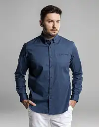 Pierre Cardin shirt from the Future Flex collection in blue