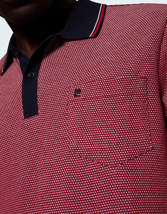 Pierre Cardin polo shirt in red