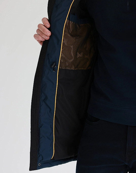 Parka jacket with removable hood from Bugatti