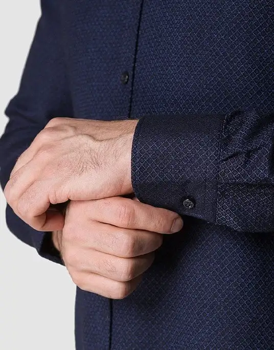 Pierre Cardin shirt from the exclusive Le bleu collection blue