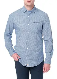 Pierre Cardin Cotton Comfort shirt in blue tint