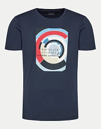 Pierre Cardin t-shirt with a print in blue