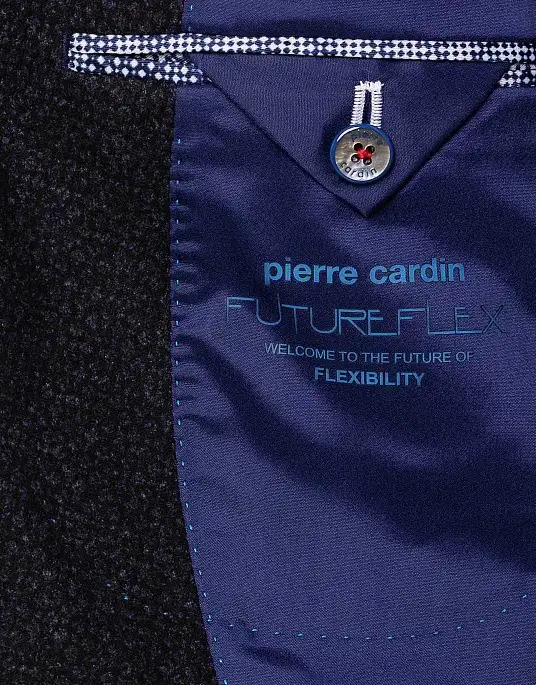 Піджак Pierre Cardin із колекції Future Flex у синьому кольорі